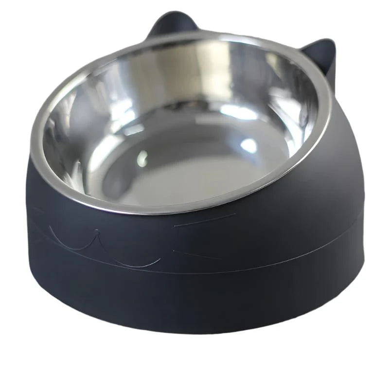Erhöhte Ergonomische Katzenfutterschale