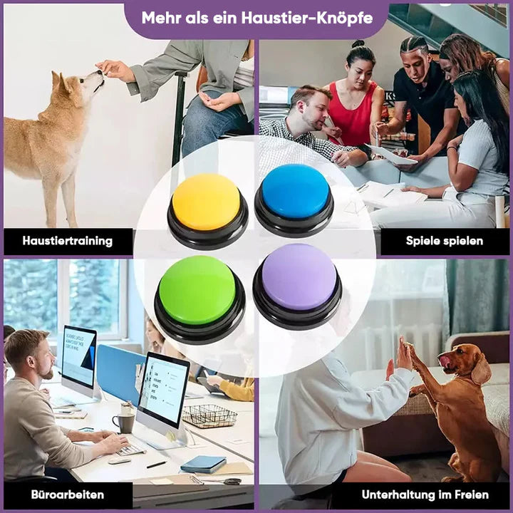 Interaktiver Sprechknopf Für Haustiere – Training & Kommunikation