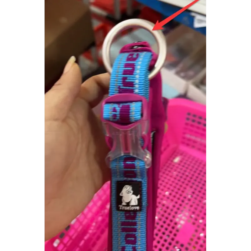 Verstellbares Soft-Hundehalsband mit Reflektierenden Nähten und Sicherheitsverschluss