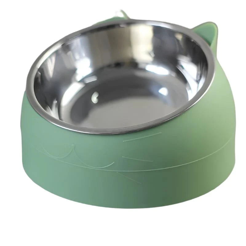 Erhöhte Ergonomische Katzenfutterschale