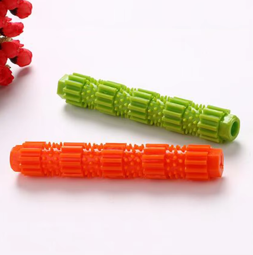 Hundespielzeug Kaustick – Robuster Beißstab Mit Leckerli-funktion Zahnpflege-Effekt