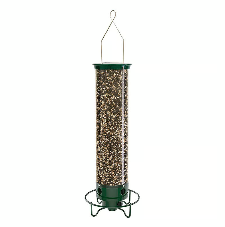 Eichhörnchensicherer Vogelfutterspender