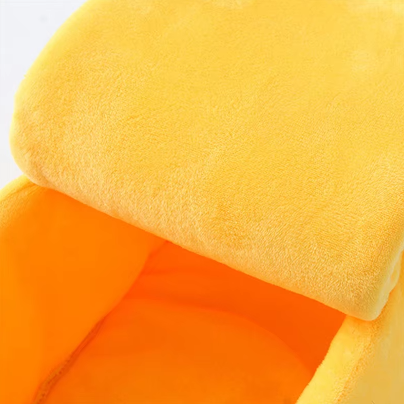 Bananenform Pet Nest für Hunde und Katzen – Komfortable Winterbettchen für Haustiere
