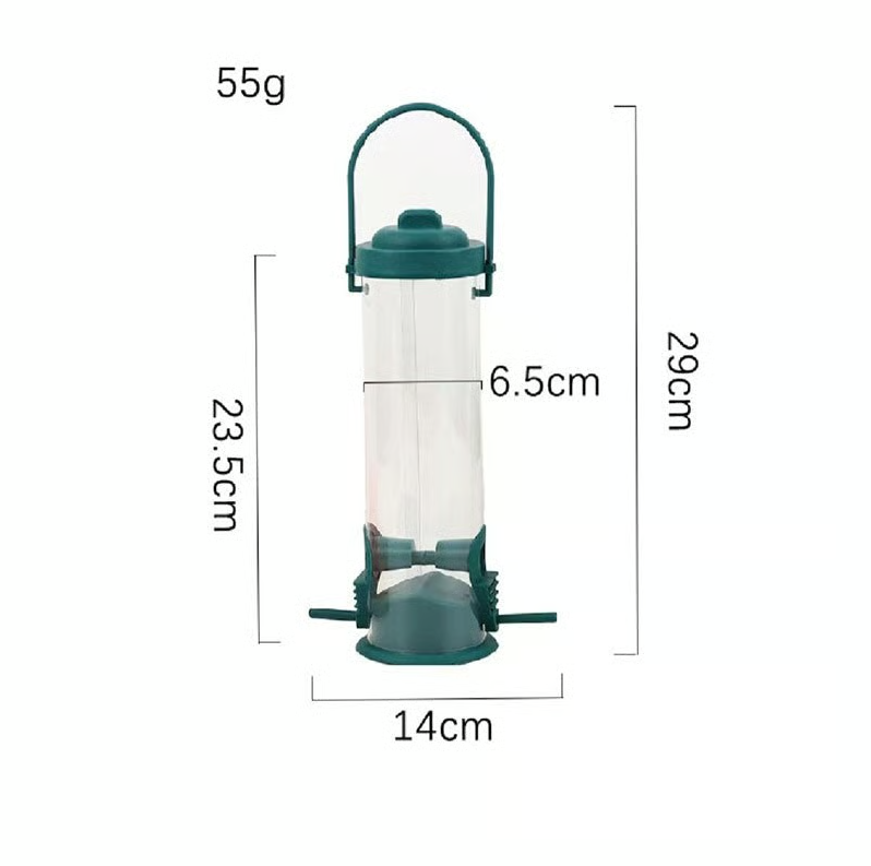 Eichhörnchensicherer Vogelfutterspender