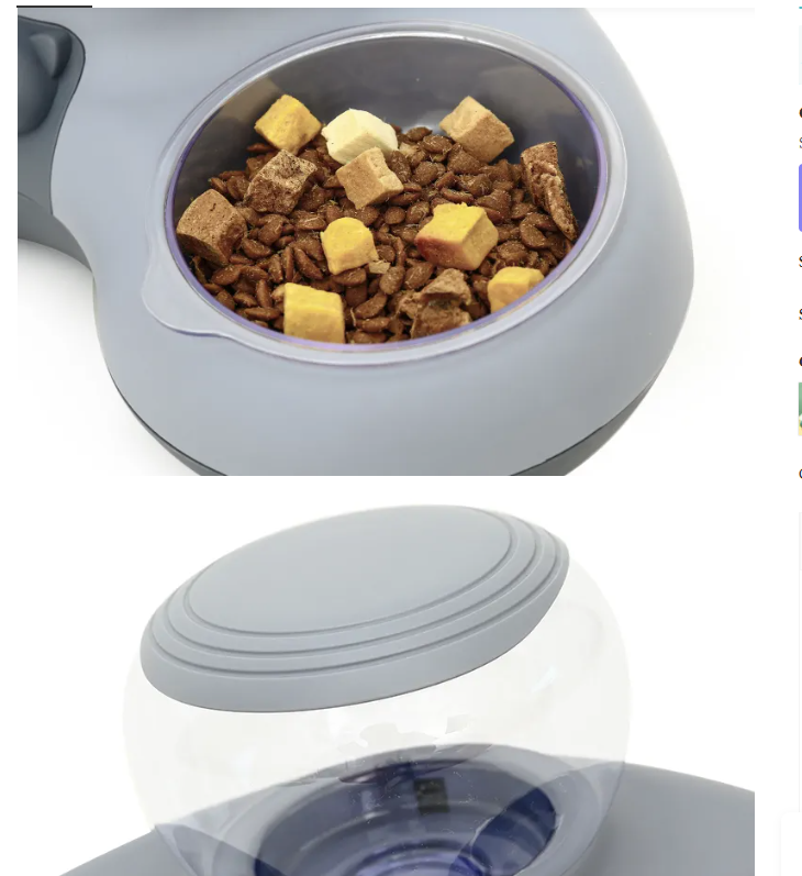 2-in-1 Futternapf für Haustiere mit Automatischem Wasserspender und Rutschfestem Design