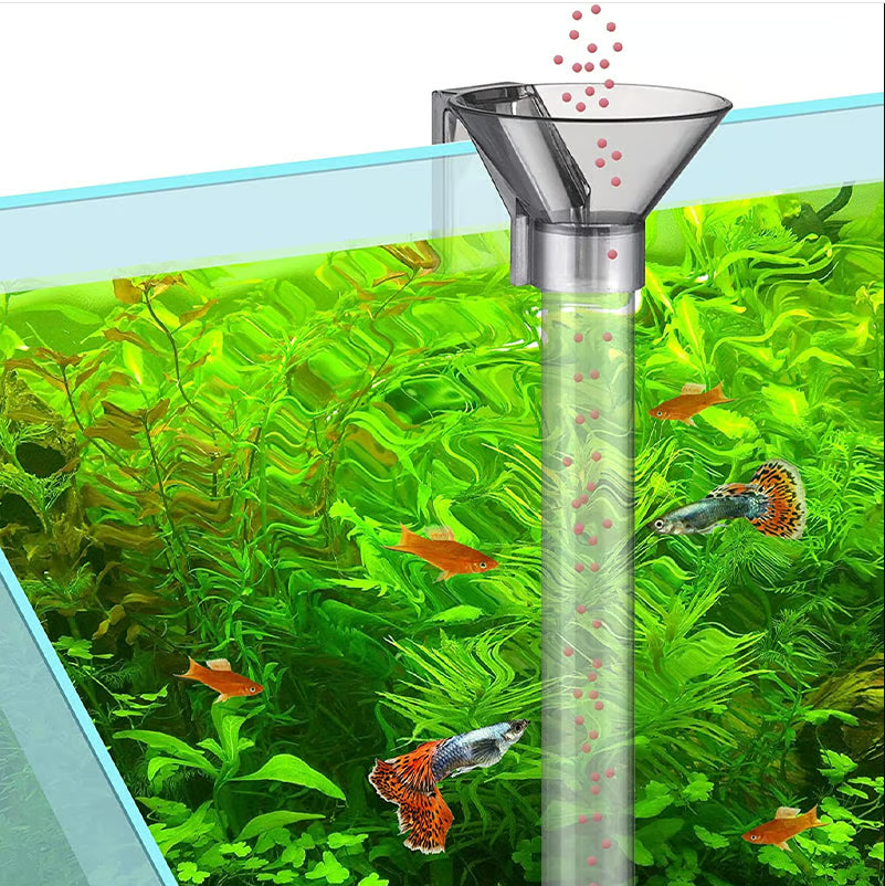 Vielseitiger Futterspender Für Aquarien