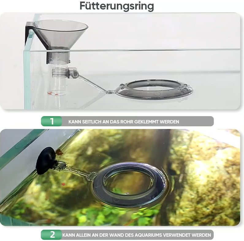 Vielseitiger Futterspender Für Aquarien