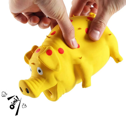 Quietsch-Spaß Schweinchen - Hundespielzeug