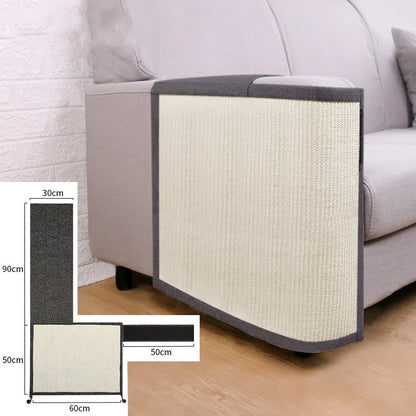 Kratzschutz Sofa – Katzen Kratzmatte Für Armlehne Möbel-  Kratzschutz Mit Sisal
