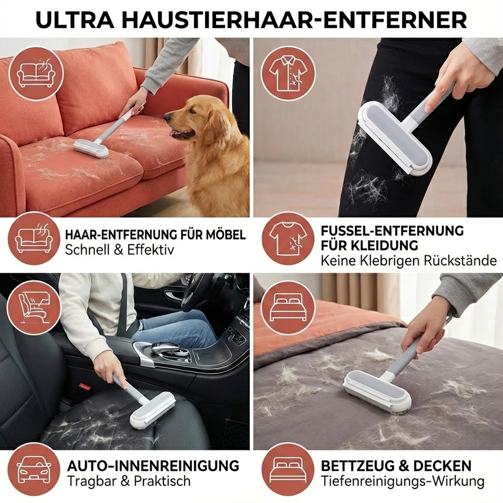 Ultra Haustierhaar-Entferner