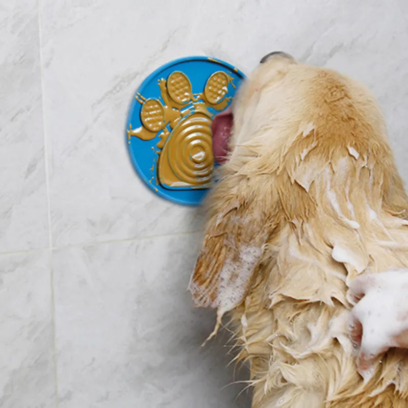 Silikon-Leckerli-Matte für Hunde – Rutschfeste Wandmatte für Den Hundebad