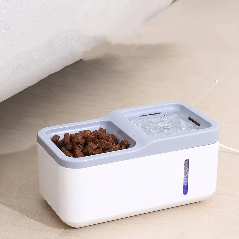 Automatischer Futter- und Wasserspender für Haustiere – Hygienische Versorgung für Hunde und Katzen