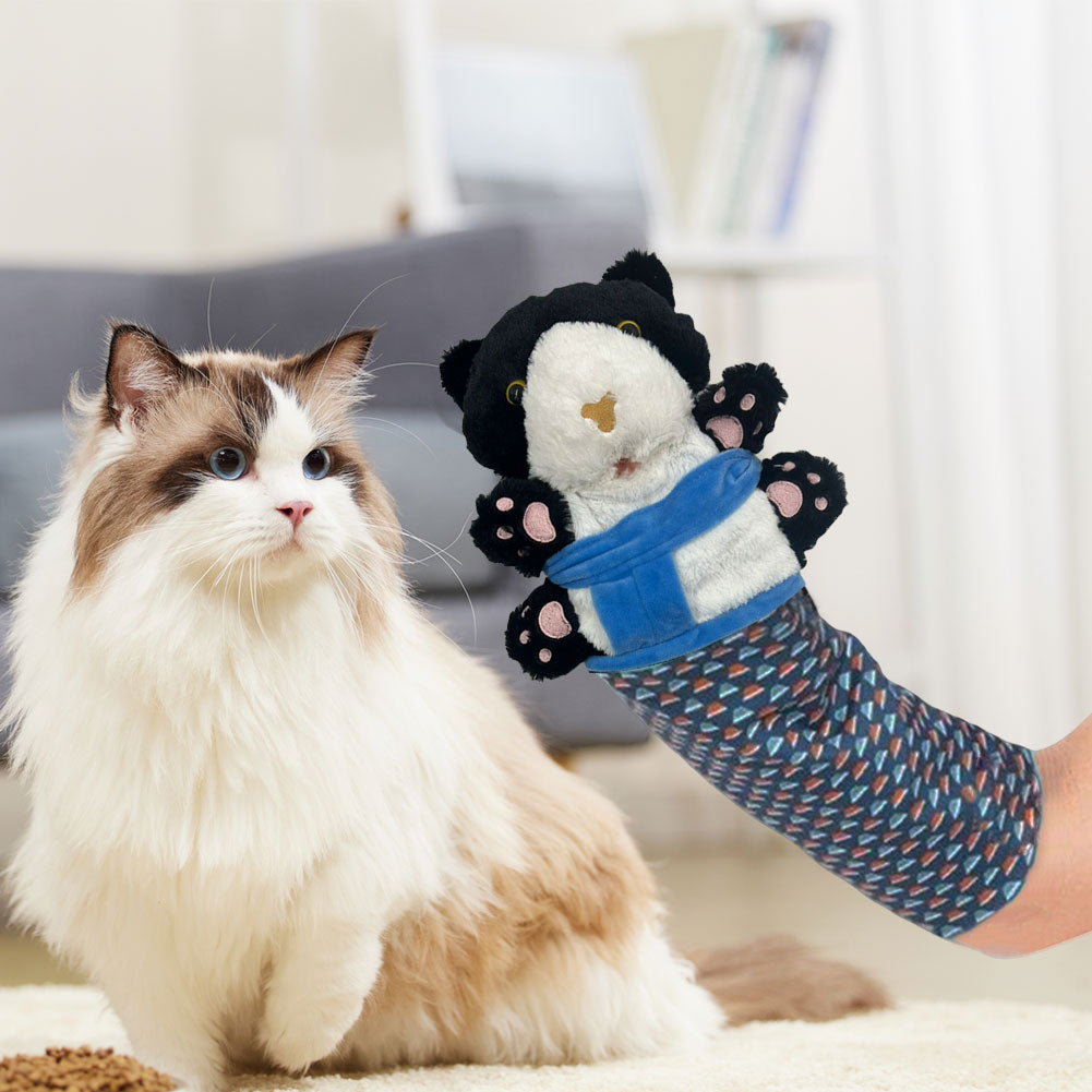 Spaßige Katzenwrestling Spielpuppe