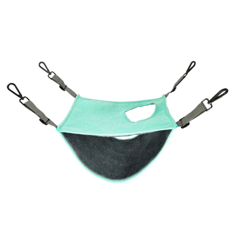 Hängematte für Kleintiere – Komfortable Stoffhängematte für Kaninchen und Meerschweinchen