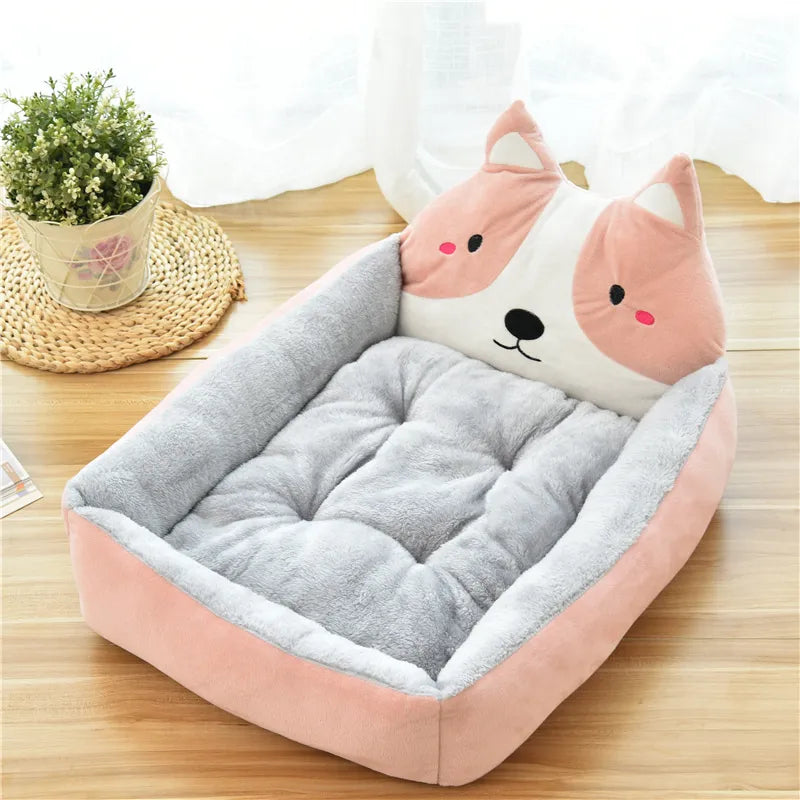 Katzenbett Im Tierkopf-Design für Kuschelige Schlafplätze