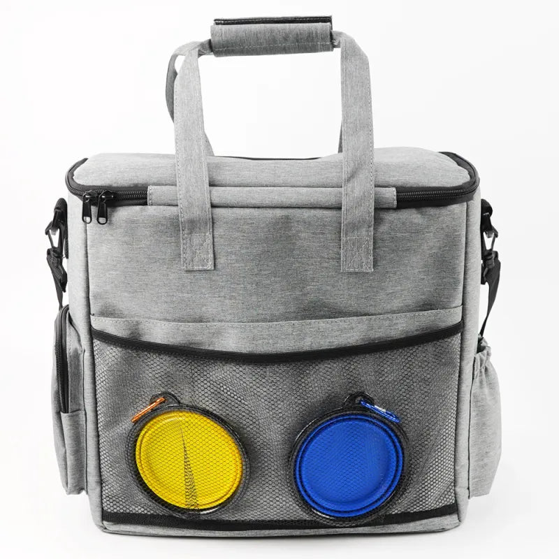 Multifunktionale Hundetasche für Reisen – Praktische Aufbewahrung für Futter Spielzeug und Zubehör