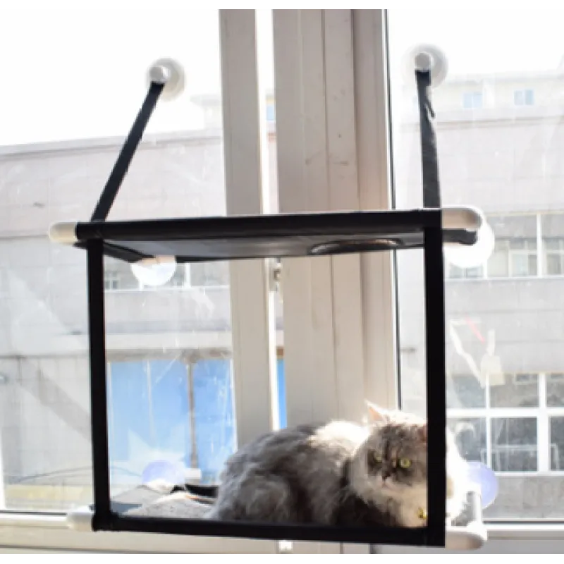 Katzen Fensterliege – Platzsparend und Stabil mit Saugfüßen