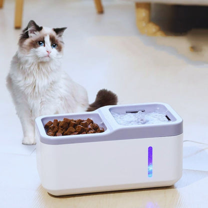 Automatischer Futter- und Wasserspender für Haustiere – Hygienische Versorgung für Hunde und Katzen