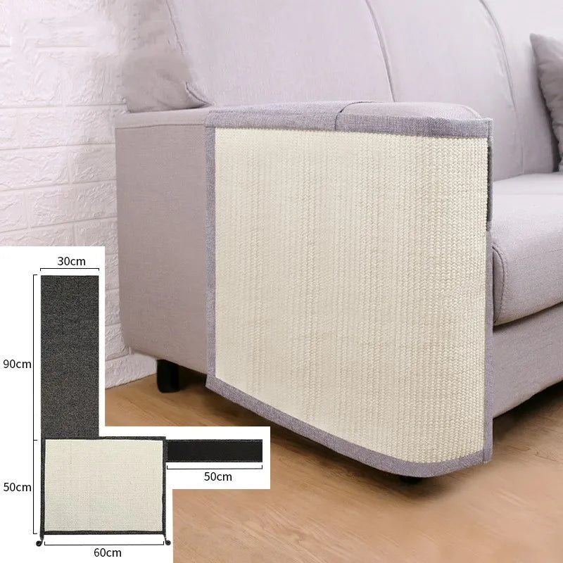 Kratzschutz Sofa – Katzen Kratzmatte Für Armlehne Möbel-  Kratzschutz Mit Sisal