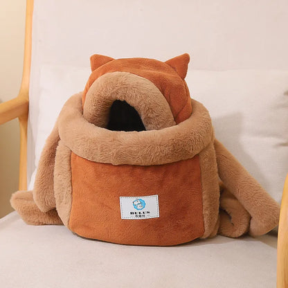 Katzen-Tragegurt mit Weichem Plüsch – Bequem und Süßes Design