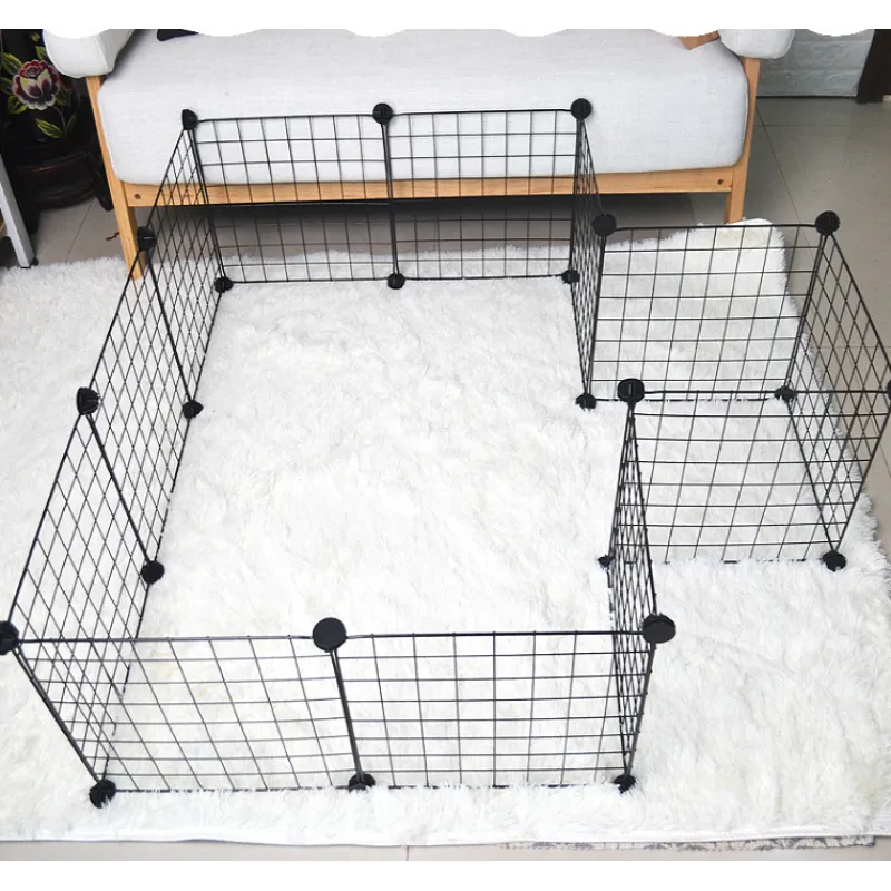 Hundezwinger Aus Draht – Flexibler Hunde-Playpen mit Tür für Haustiere