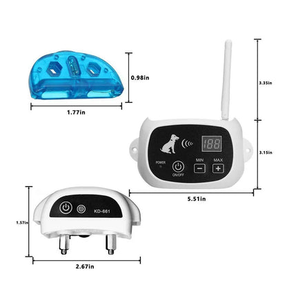 Wiederaufladbares Kabelloses Hundezäunungstraining System IP67 Wasserdicht