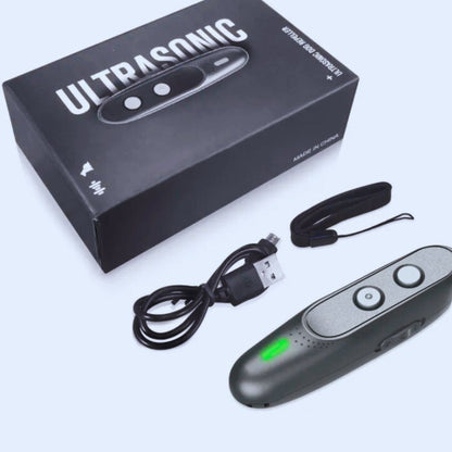 Hundetrainer mit Ultraschall und LED-Anzeige  USB Aufladung