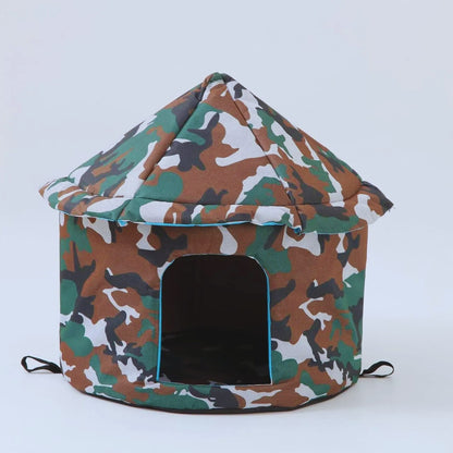 Faltbares Haustierhaus – Komfortable Schlafhöhle für Hunde und Katzen im Modernen Design