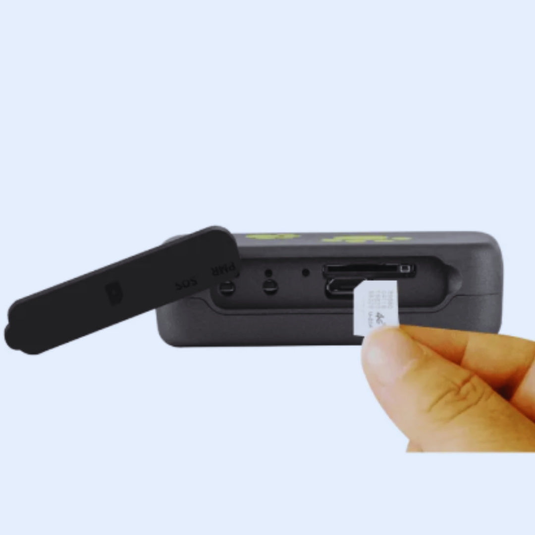GPS-Tracker für Haustiere mit Echtzeit-Ortung und SIM-Karten-Slot