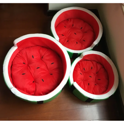 Hundebett Im Wassermelonendesign für Komfort und Entspannung