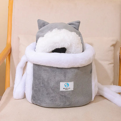 Katzen-Tragegurt mit Weichem Plüsch – Bequem und Süßes Design