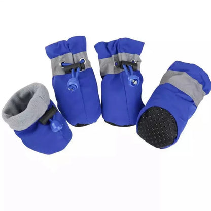 Hunde Pfotenschuhe für den Winter