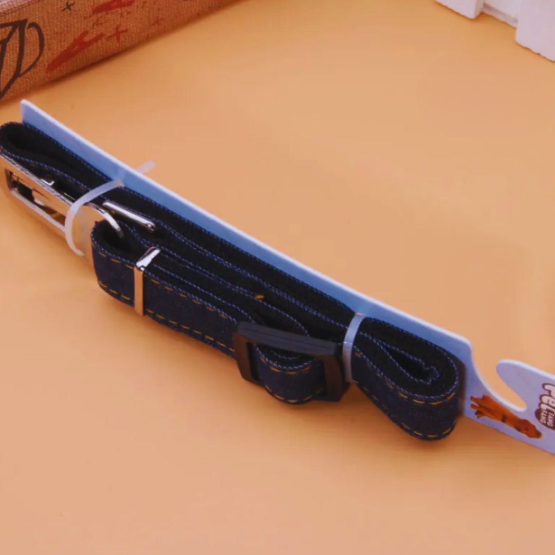 Hundesicherheitsgurt für Auto  Verstellbare Leine Aus Denim