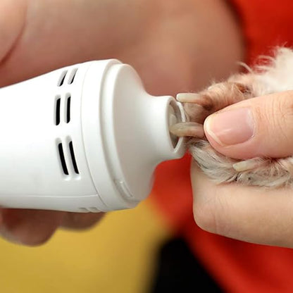 Mini Krallenschleifer für Haustiere mit Leisem Motor und Rutschfestem Griff