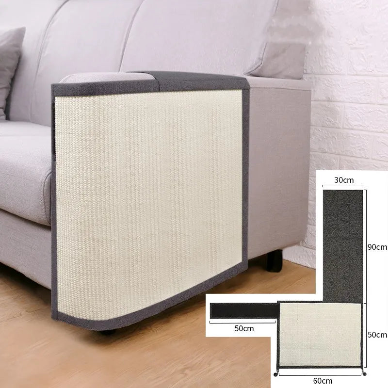 Kratzschutz Sofa – Katzen Kratzmatte Für Armlehne Möbel-  Kratzschutz Mit Sisal