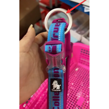 Verstellbares Soft-Hundehalsband mit Reflektierenden Nähten und Sicherheitsverschluss
