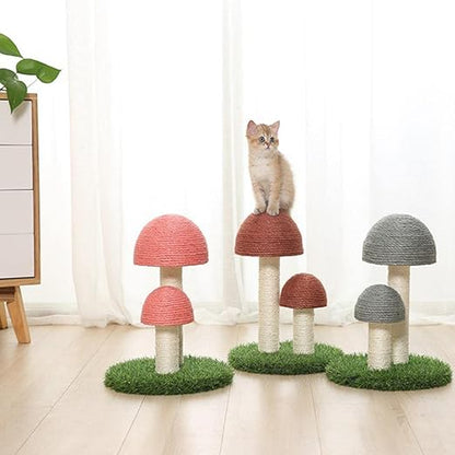 Katzen Pilz Kratzbaum aus Sisal