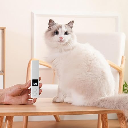 Digitaler Krallenschleifer für Haustiere mit LED-Anzeige und Leisem Betrieb