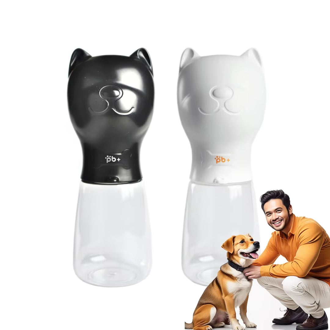 Hundetrinkflasche Mit Napf – Auslaufsicher für Unterwegs