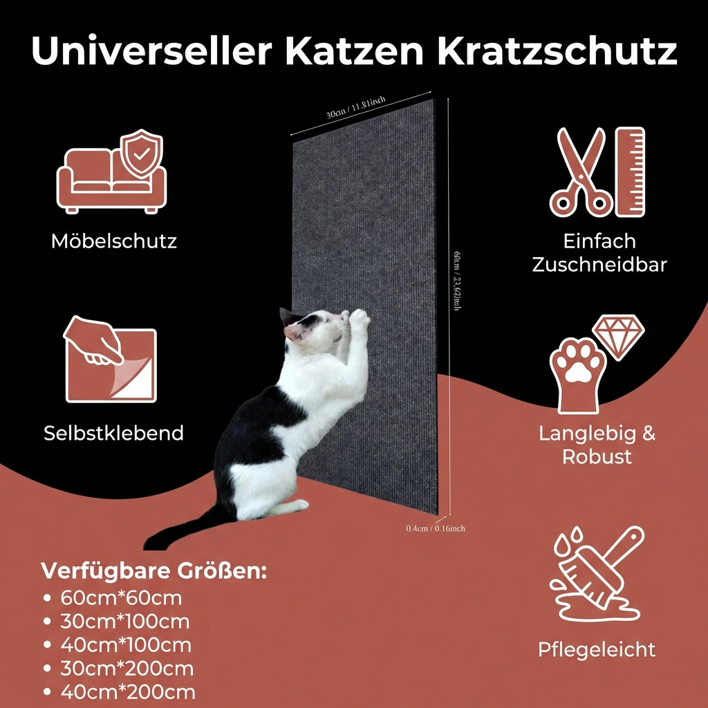 Universeller Katzen Kratzschutz
