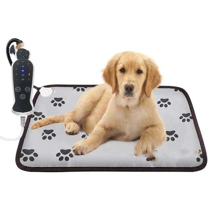 Elektrische Hundematte – Wärmematte für Haustiere, Wasserdicht und Einstellbare Temperatur