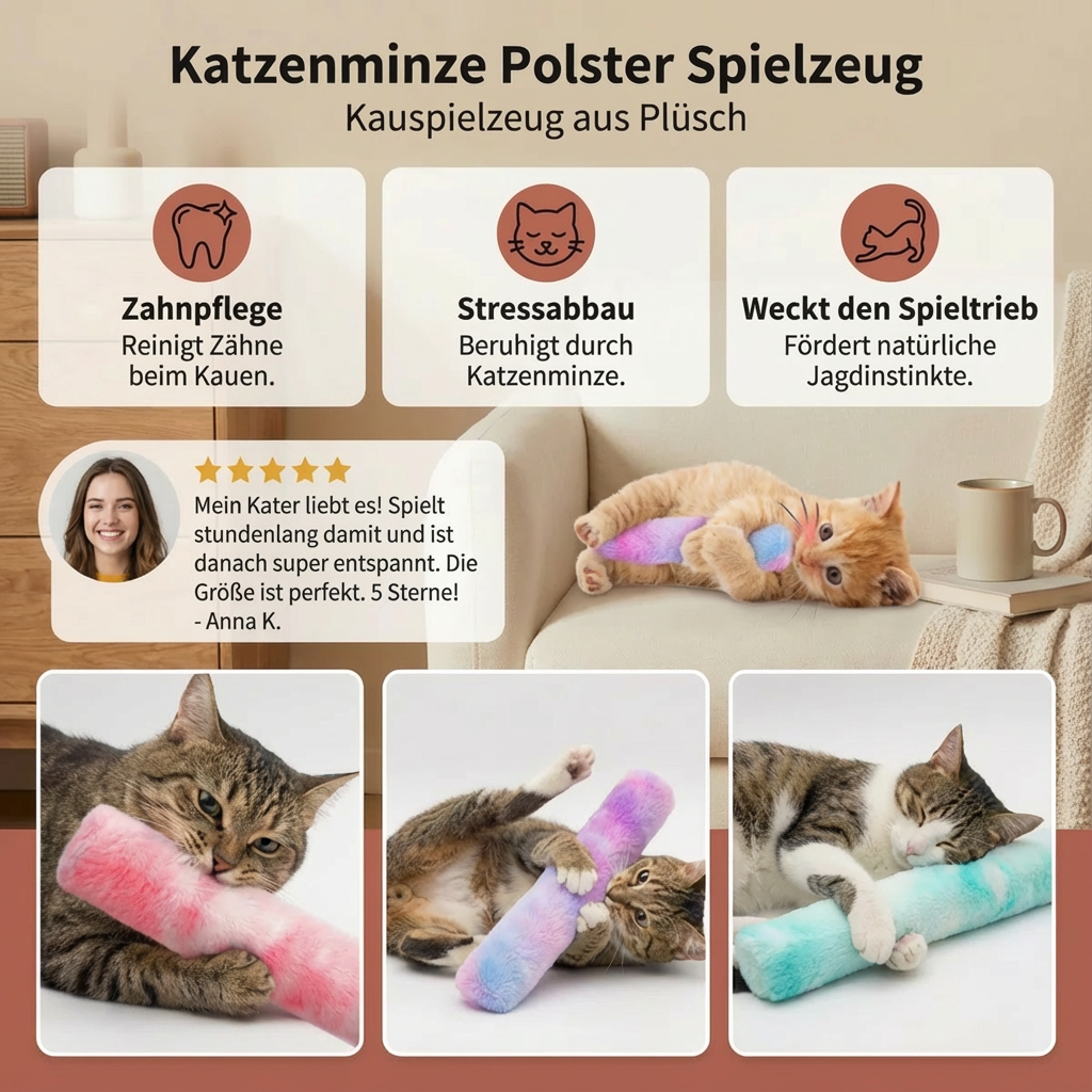 Katzenminze Polster Spielzeug