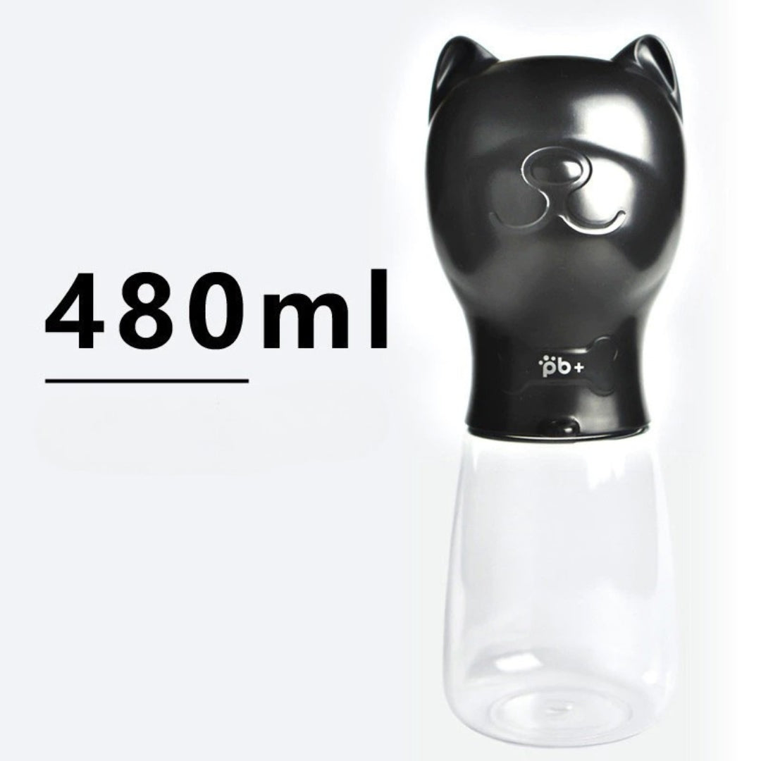 Hundetrinkflasche Mit Napf – Auslaufsicher für Unterwegs