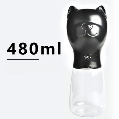 Hundetrinkflasche Mit Napf – Auslaufsicher für Unterwegs
