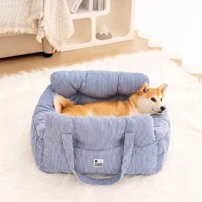 Bequemes Hundebett für das Auto