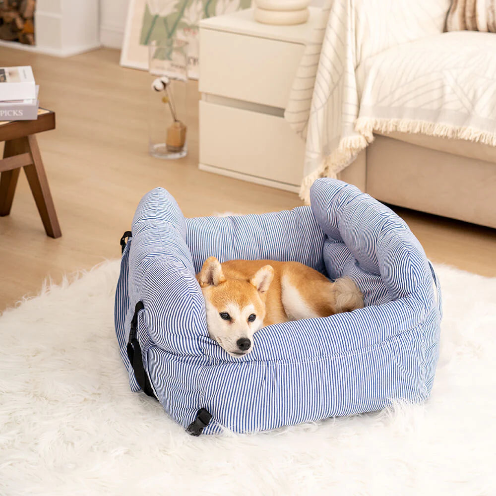 Bequemes Hundebett für das Auto