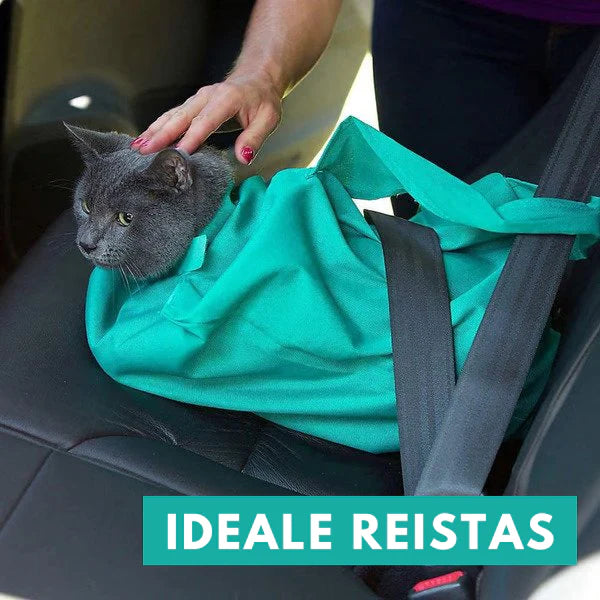 Katzen-Reisebag mit Komfort (2 für 1)