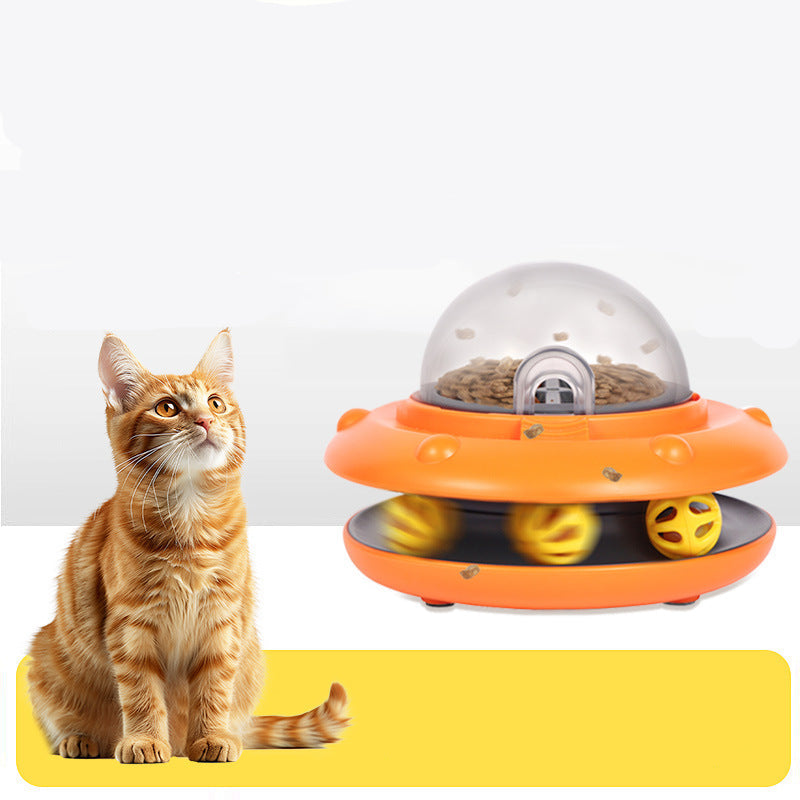 Katzenufo Leckerli Spielzeug
