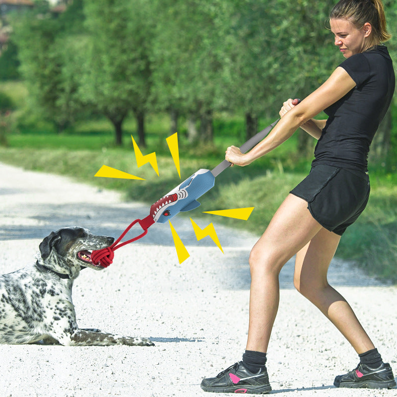 Interaktives Hunde Zugspielzeug in verschiedenen Tierdesigns