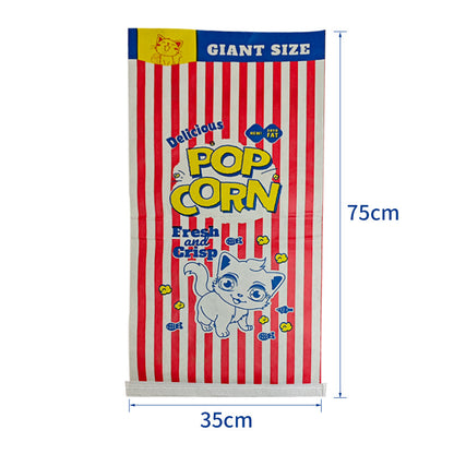 Katzen Schlaf & Spiel Karton Popcorn Tüte